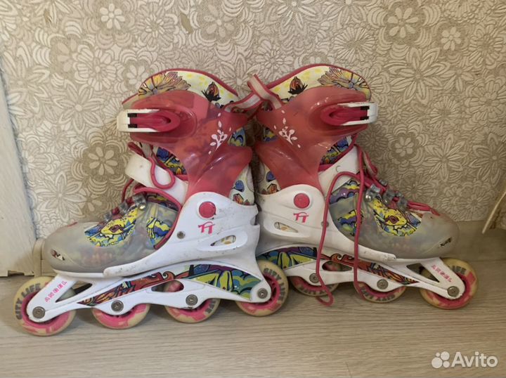 Роликовые коньки 34-37р