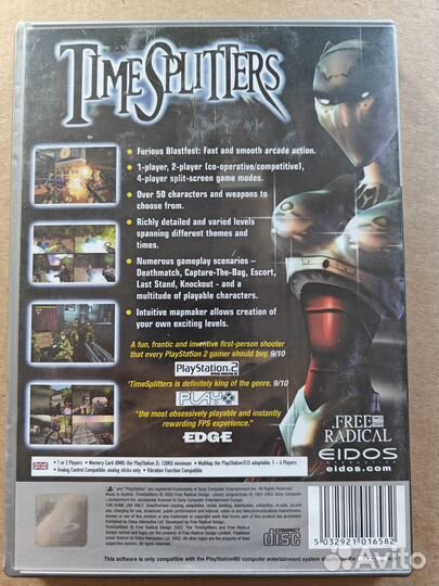 Time Splitters ps2