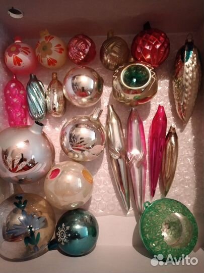 Елочные игрушки СССР