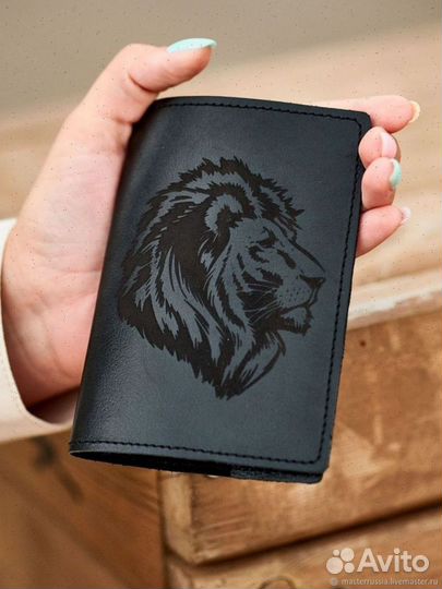 Обложка для документов из кожи трансформер