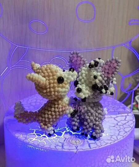 Игрушки из бисера