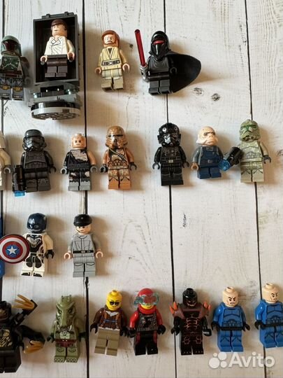 Фигурки человечки lego star wars