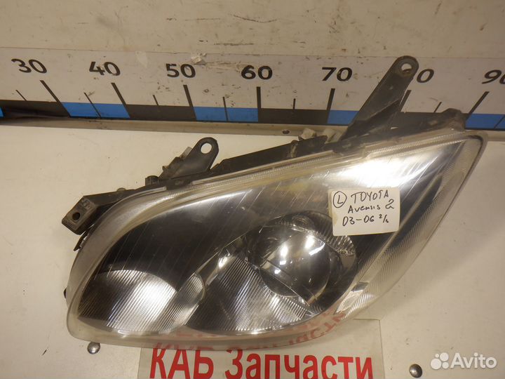 Фара левая Toyota Avensis 2 1azfse 2.0 л