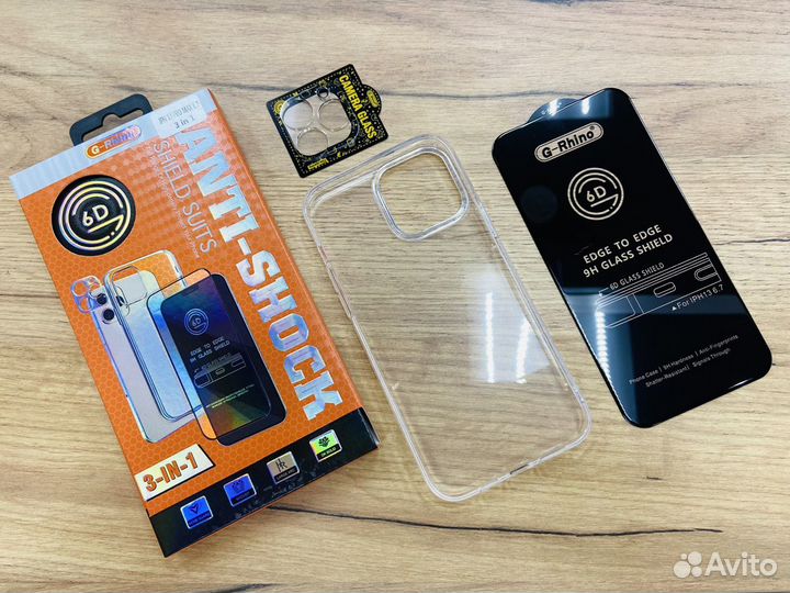 Комплект защиты для IPhone 11 Pro Max (3 в 1)