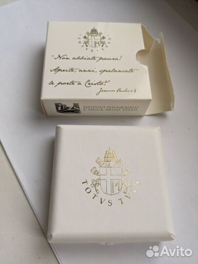 Монета Ватикан Иоанн Павел II