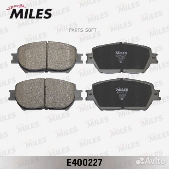 Miles E400227 Колодки тормозные toyota camry (V30