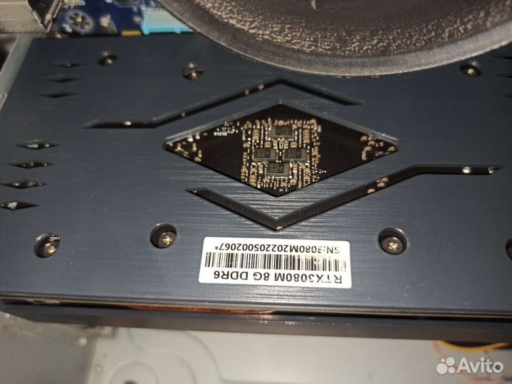 Видеокарта RTX 3080m laptop