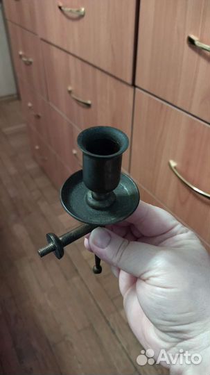 Подсвечник бронза