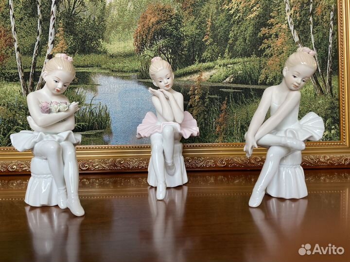 Статуэтки фарфор балерины