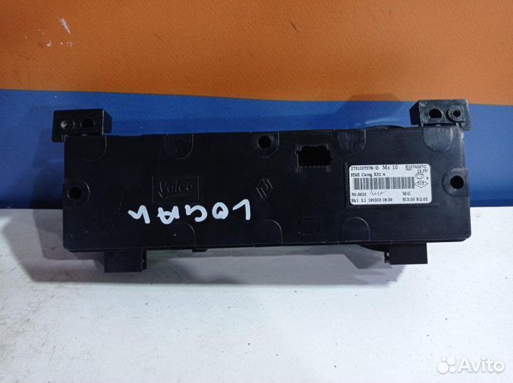 Блок управления климат-контролем Renault Logan 2 С