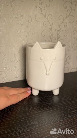 Кашпо для цветов керамика