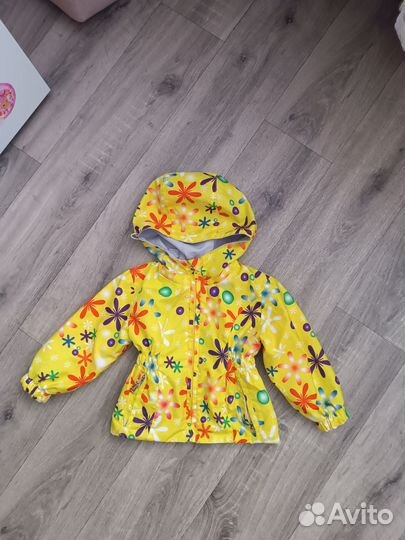 Ветровка детская 80 р на флисе