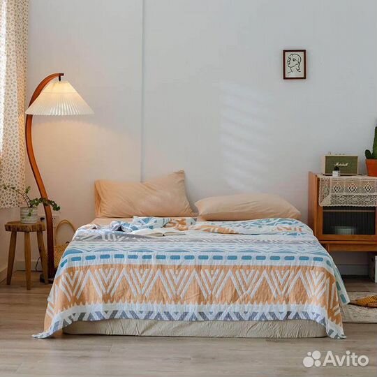 Покрывало на кровать муслин