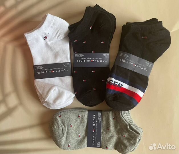 Фирменные носки tommy hilfiger в ассортименте