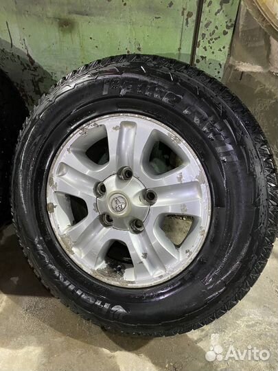 Колеса В сборе R17 зимняя резина 275/65R17 шипы