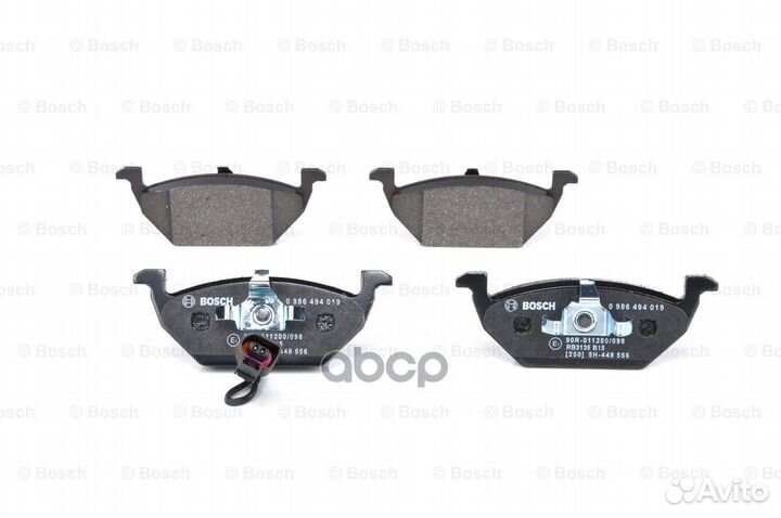 0 986 494 019 633 21644 021B-SXколодки диско