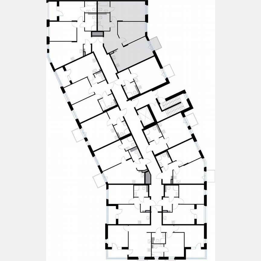 3-к. квартира, 64,5 м², 2/3 эт.