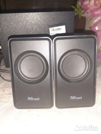 Комплект акустики Trust 2.1с сабвуфером из дерева