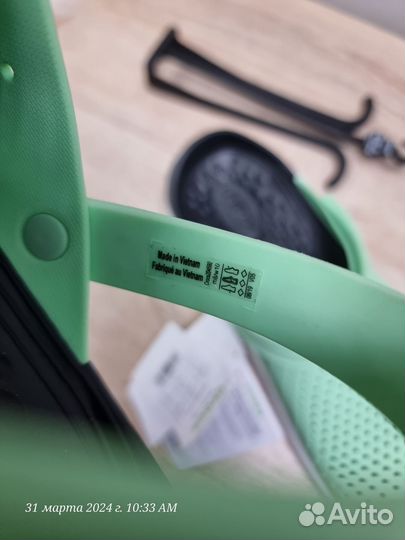 Crocs сабо LiteRide m8-w10 оригинал