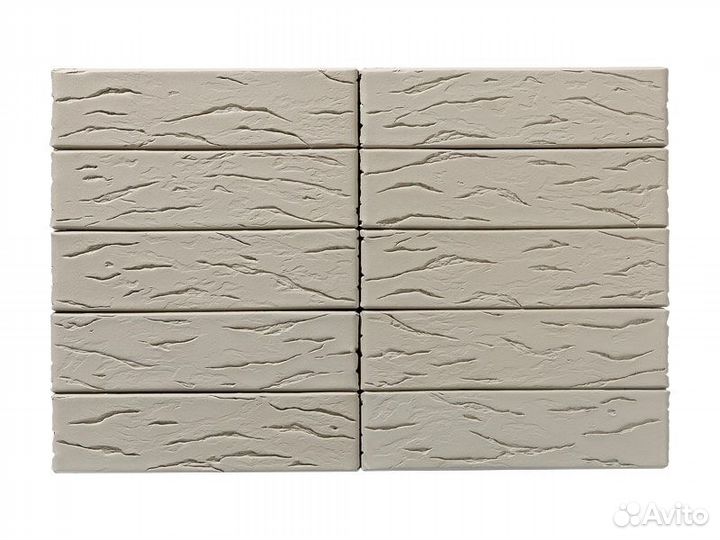 Кирпич Старый Оскол Серый Беж Гладкий