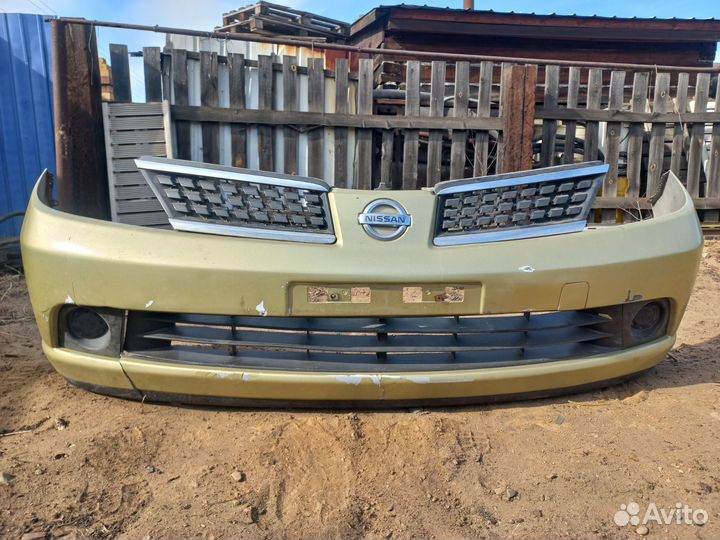 Продам бампер передний ниссан тиида