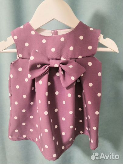 Платье нарядное для новорожденной девочки