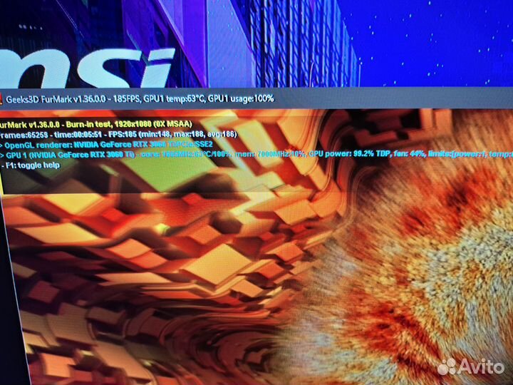 Видеокарта MSI GeForce RTX 3060 Ti