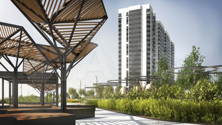 2-к. квартира, 71,4 м², 17/19 эт.