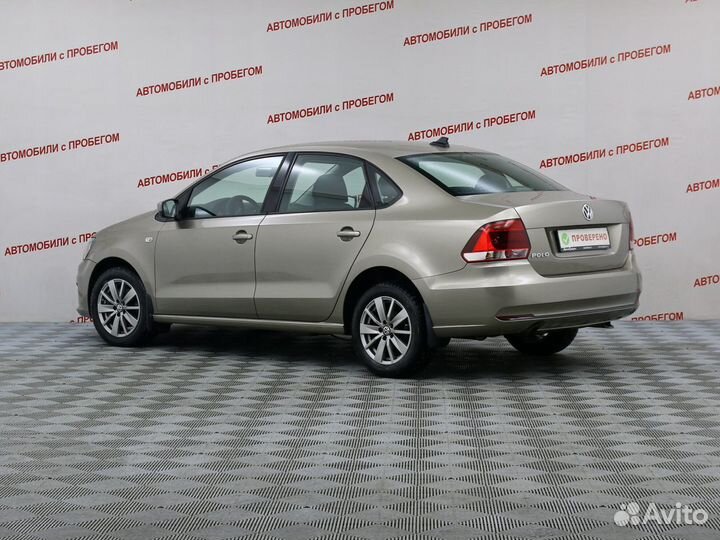 Volkswagen Polo 1.6 AT, 2018, 86 839 км