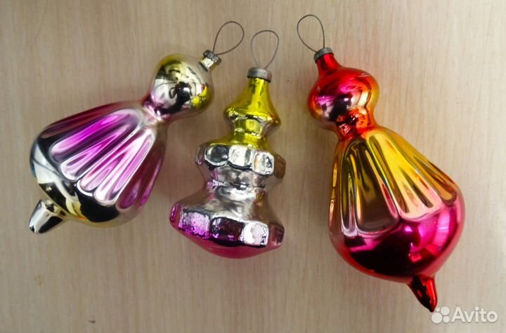 Елочные игрушки СССР - Льдинки