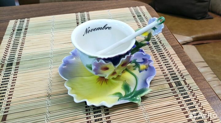 Чашка с блюдцем