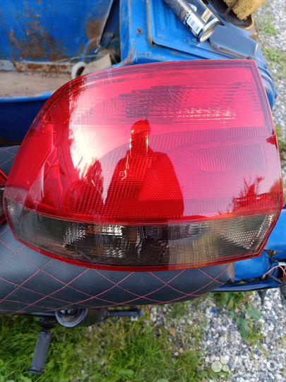 Бампер задний, фонари polo sedan