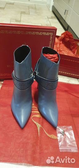 Ботильоны натуральная кожа новые