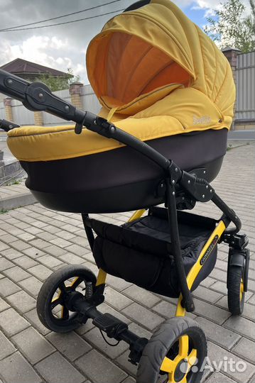 Коляска camarelo 2 в 1