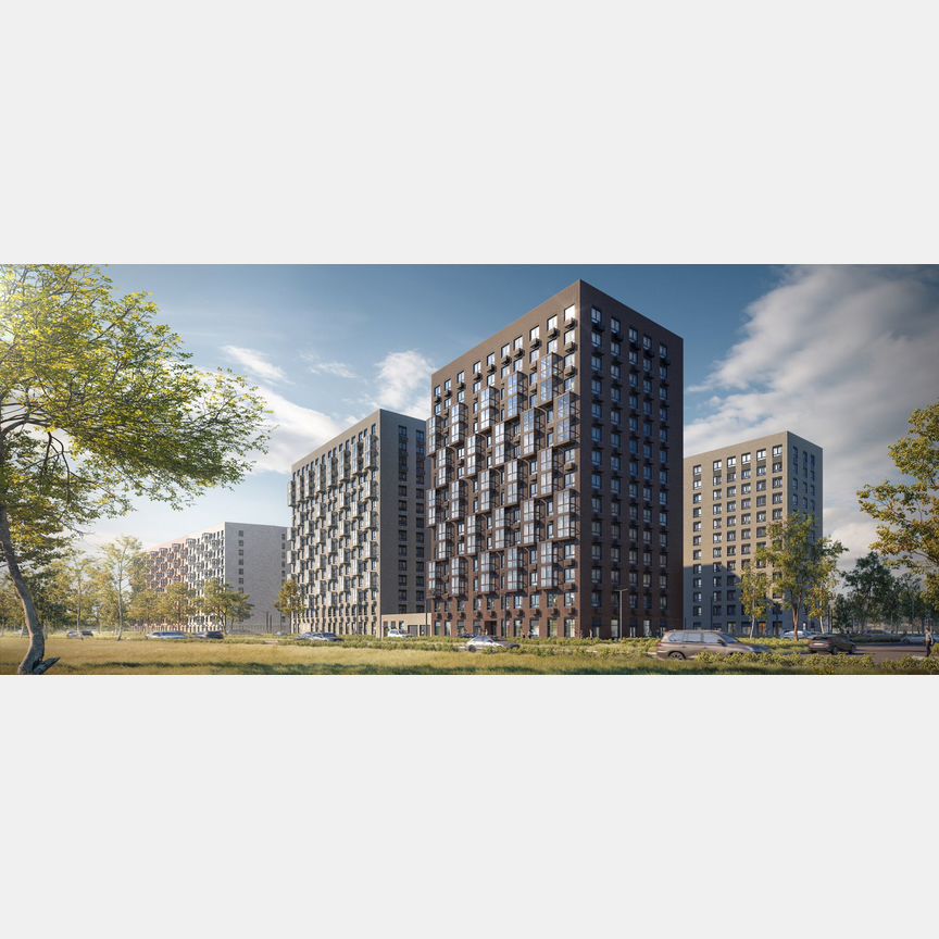 1-к. квартира, 42,1 м², 2/12 эт.