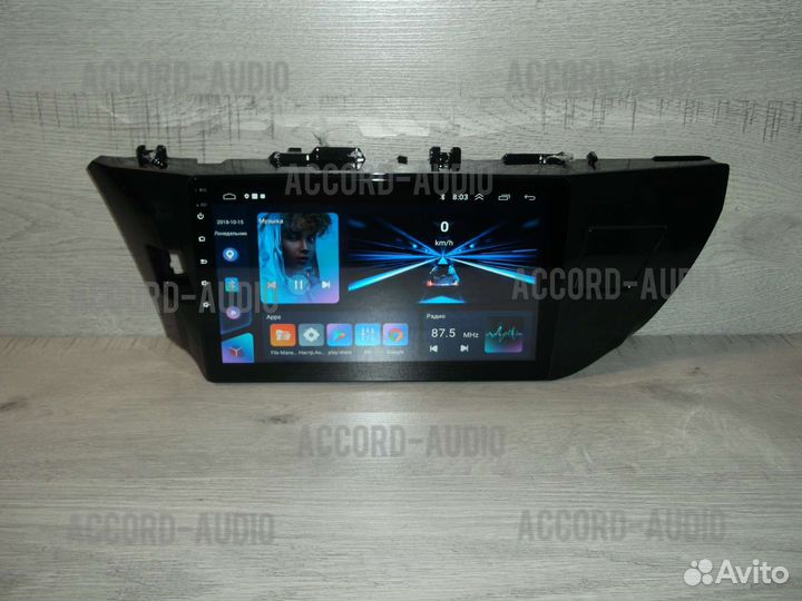 Магнитола Toyota Corolla Android 2/32 GPS WiFi
