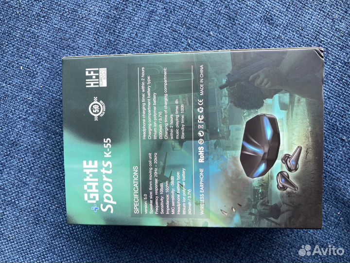 Беспроводные bluetooth наушники wireless K-55