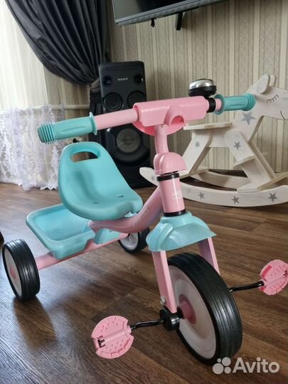 Детский трехколесный велосипед бу