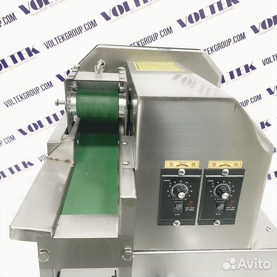 Конвейерный слайсер нарезки voltek QC-601