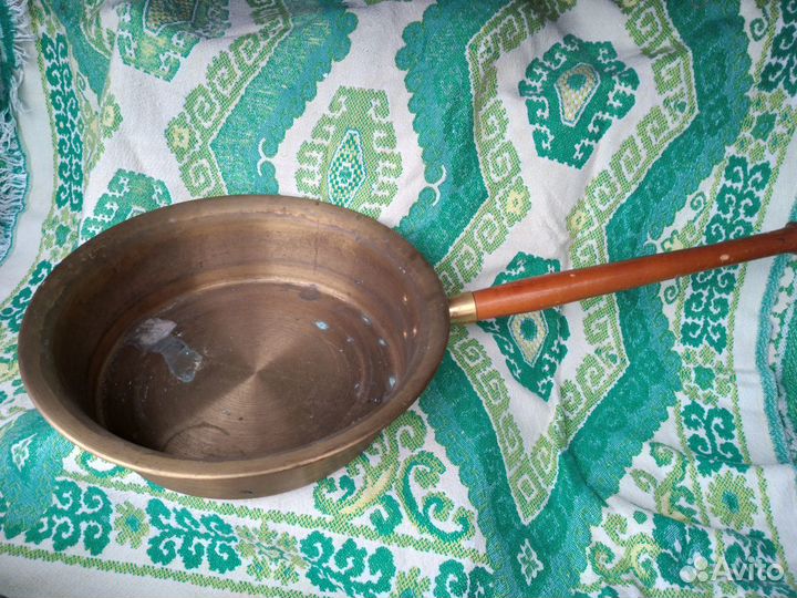 Медный таз для варенья