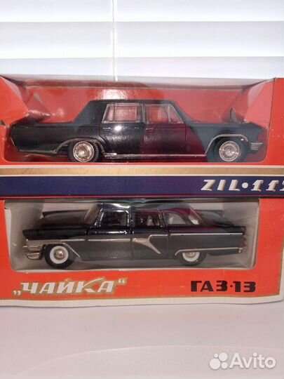 Модели автомобилей 1 :43 сделано в СССР