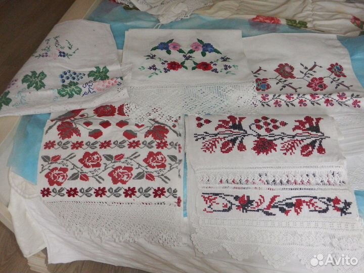 Старинный текстиль,рушники,подзоры,скатерти