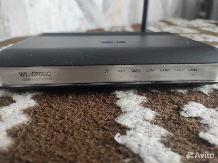 Широкополосный беспроводной роутер Asus WL-520GC