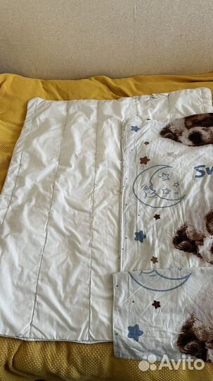 Детское одеяло IKEA и подушка