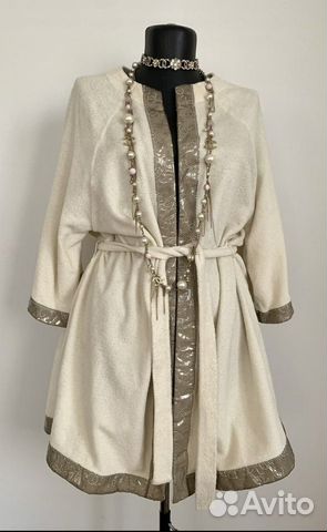 Chanel Limited Подиумный халат для пляжа оригинал