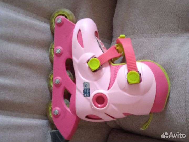 Роликовые коньки детские раздвижные