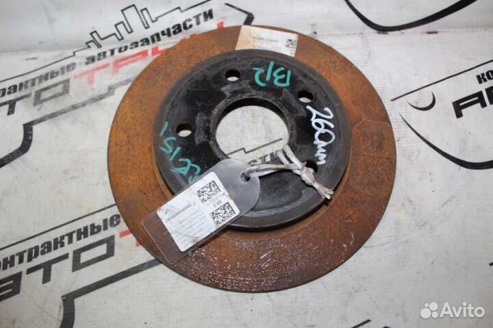 Диск тормозной toyota auris corolla corolla rumion
