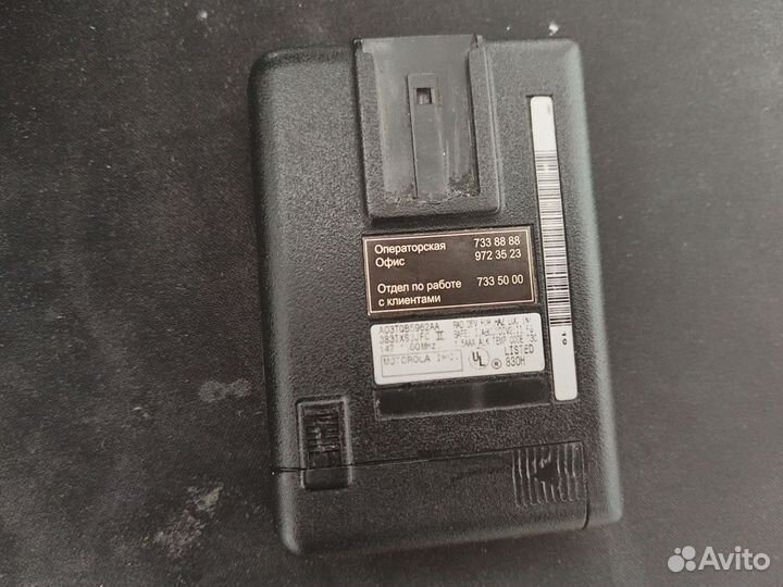 Пейджер motorola advisor