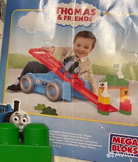 Паровозик Томас Mega Bloks