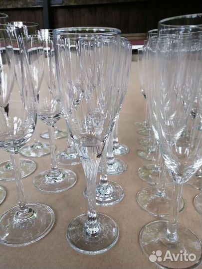 Бокалы, стопки, декантер